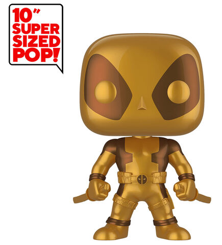Figurine Funko Pop! N°543 - Deadpool - Deadpool En Or 25 Cm